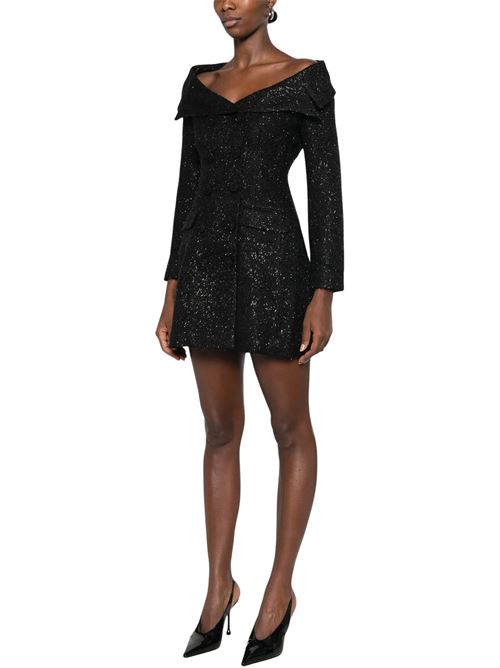 Abito corto doppiopetto SELF PORTRAIT | AW26057SBBLACK